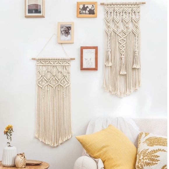 Twinning Handmade Macrame Braided Bohemian Banners - Picture 14 of 14